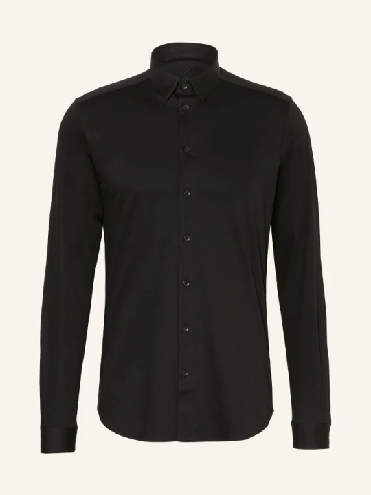 Zdjęcie produktu Mos Mosh Gallery Koszula Z Dżerseju Marco Extra Slim Fit schwarz CZARNY