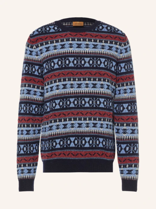 Zdjęcie produktu Mos Mosh Gallery Sweter Mmgpatterson blau