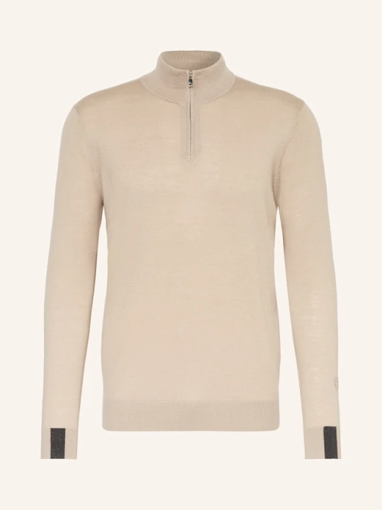 Zdjęcie produktu Mos Mosh Gallery Sweter Typu Troyer Mmgadam beige