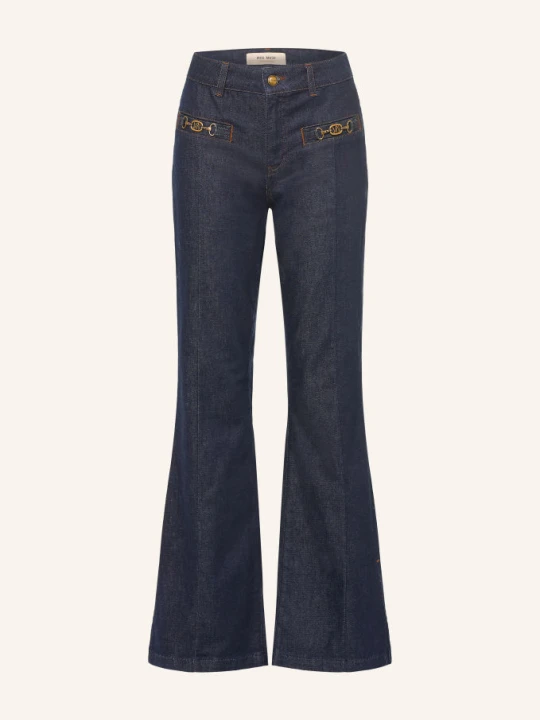 Zdjęcie produktu Mos Mosh Jeansy Flared Mmmarlena Volaris blau 447 DARK BLUE
