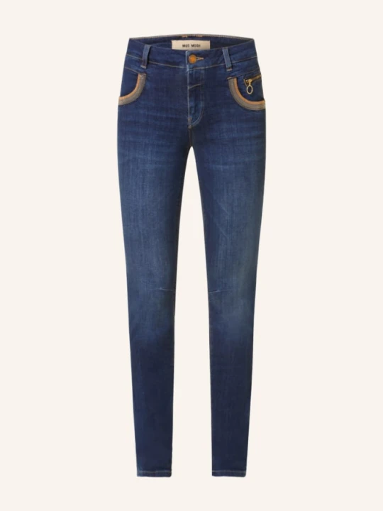 Zdjęcie produktu Mos Mosh Jeansy Mmnaomi Z Ozdobnymi Kamykami blau 401 BLUE