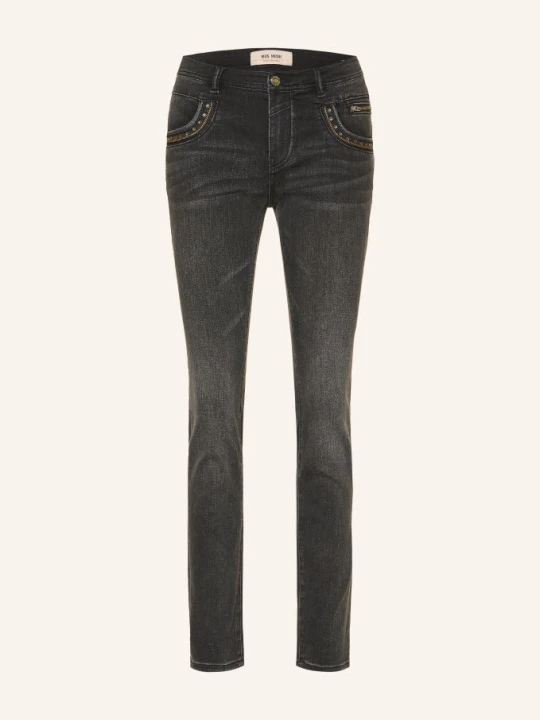 Zdjęcie produktu Mos Mosh Jeansy Skinny Mmnaomi Teni Z Nitami grau 850 GREY