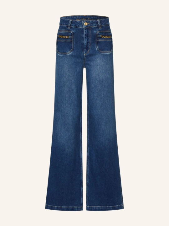 Zdjęcie produktu Mos Mosh Jeansy Wide Leg Mmcolette blau 447 DARK BLUE