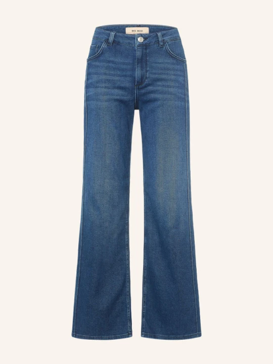 Zdjęcie produktu Mos Mosh Jeansy Wide Leg Mmdara Lyon blau 447 DARK BLUE