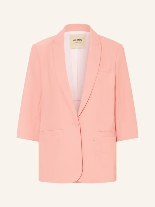 Zdjęcie produktu Mos Mosh Marynarka Mmjunie Miley Z Rękawami 3/4 rosa JASNOCZERWONY