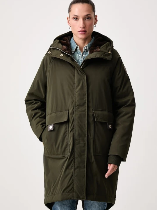 Zdjęcie produktu Mos Mosh parka damska zielony