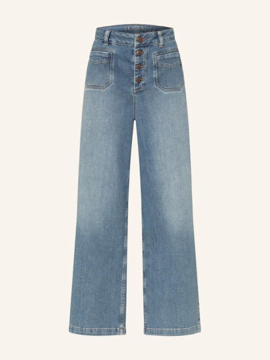 Zdjęcie produktu Mos Mosh Spodnie Jeansowe Mmcolette Remi weiss 493 Mid Blue
