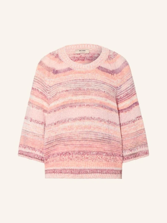 Zdjęcie produktu Mos Mosh Sweter Mmedele Z Rękawami 3/4 rosa różowy