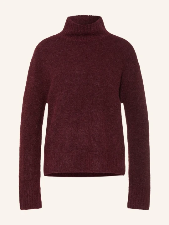 Zdjęcie produktu Mos Mosh Sweter Mmerim Thora Z Dodatkiem Alpaki rot CIEMNOCZERWONY