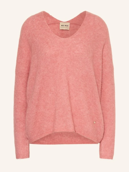 Zdjęcie produktu Mos Mosh Sweter Thora Z Dodatkiem Alpaki rosa RÓŻOWY