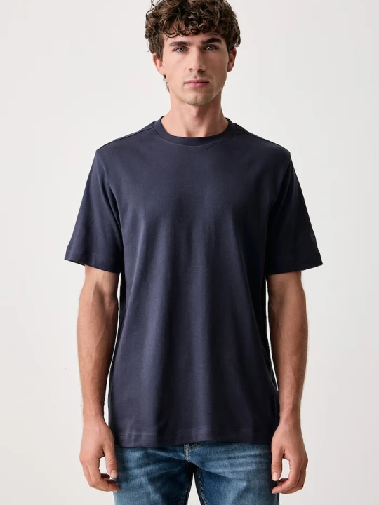 Zdjęcie produktu Mos Mosh T-shirt męski bawełniany DARREN granatowy