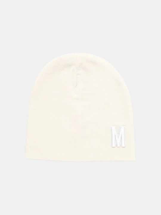 Zdjęcie produktu Moschino czapka wełniana beżowy