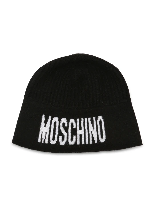 Zdjęcie produktu Moschino Czapka | z dodatkiem wełny czarny