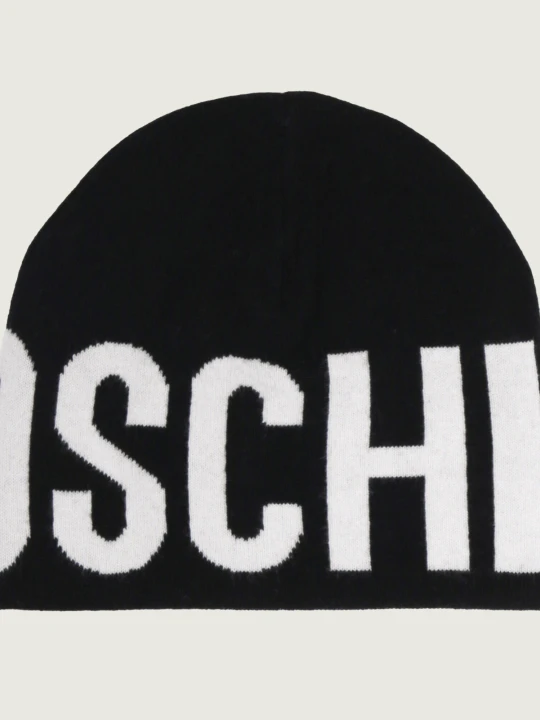Zdjęcie produktu Moschino Dwustronna czapka | z dodatkiem wełny i kaszmiru