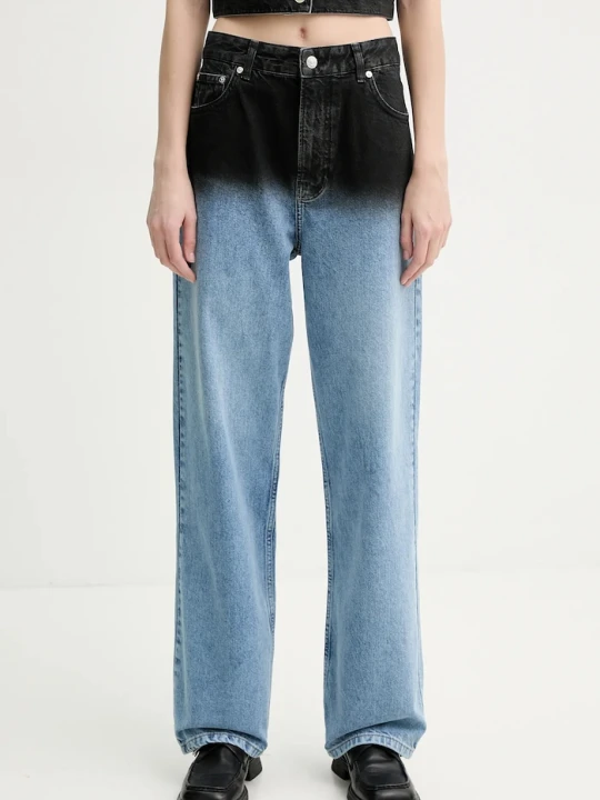 Zdjęcie produktu Moschino Jeans jeansy bawełniane niebieski