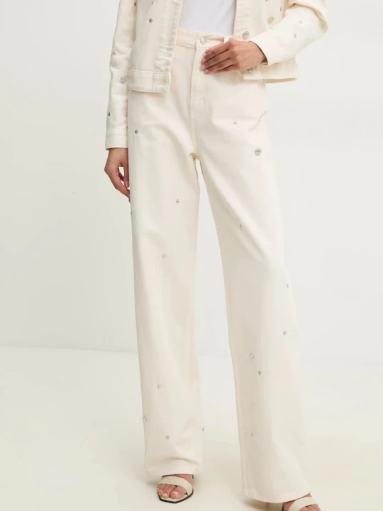 Zdjęcie produktu Moschino Jeans jeansy beżowy