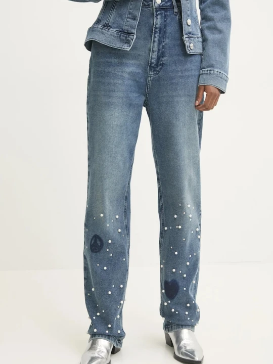 Zdjęcie produktu Moschino Jeans jeansy granatowy