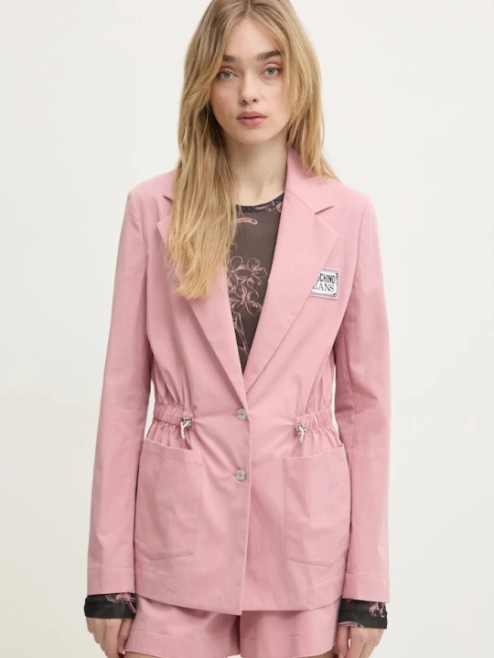 Zdjęcie produktu Moschino Jeans marynarka różowy