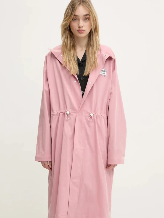 Zdjęcie produktu Moschino Jeans parka różowy