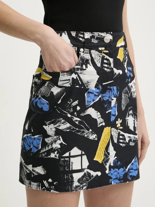 Zdjęcie produktu Moschino Jeans spódnica czarny