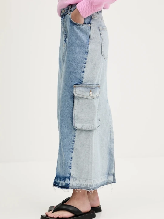 Zdjęcie produktu Moschino Jeans spódnica jeansowa niebieski
