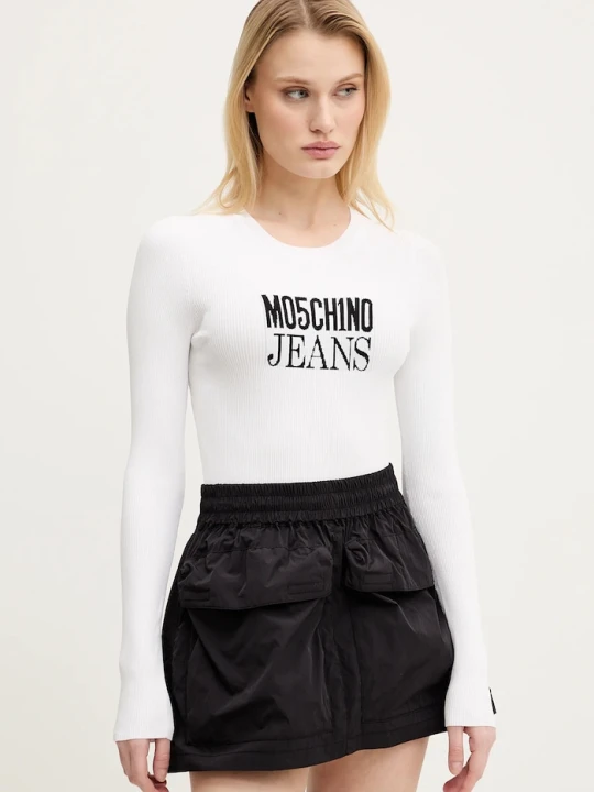 Zdjęcie produktu Moschino Jeans sweter biały