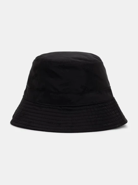 Zdjęcie produktu Moschino kapelusz bucket damski czarny