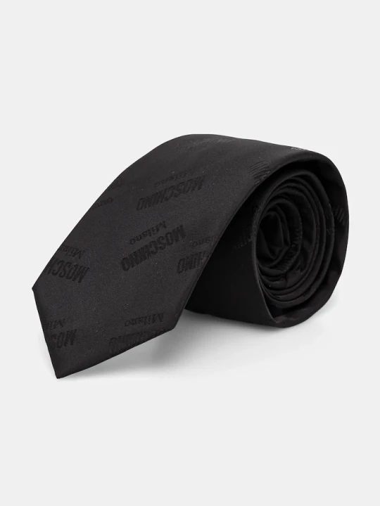 Zdjęcie produktu Moschino krawat czarny
