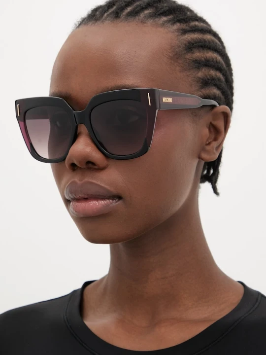 Zdjęcie produktu Moschino okulary przeciwsłoneczne fioletowy