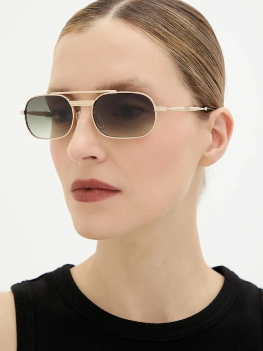 Zdjęcie produktu Moschino okulary przeciwsłoneczne złoty