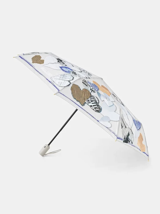 Zdjęcie produktu Moschino parasol automatyczny damski beżowy
