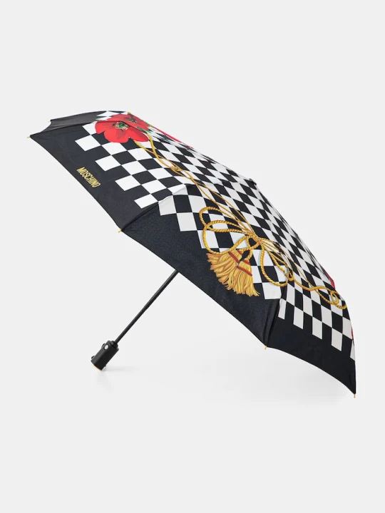 Zdjęcie produktu Moschino parasol automatyczny damski czarny