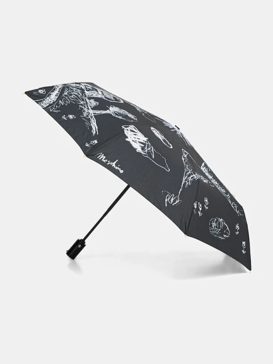 Zdjęcie produktu Moschino parasol czarny