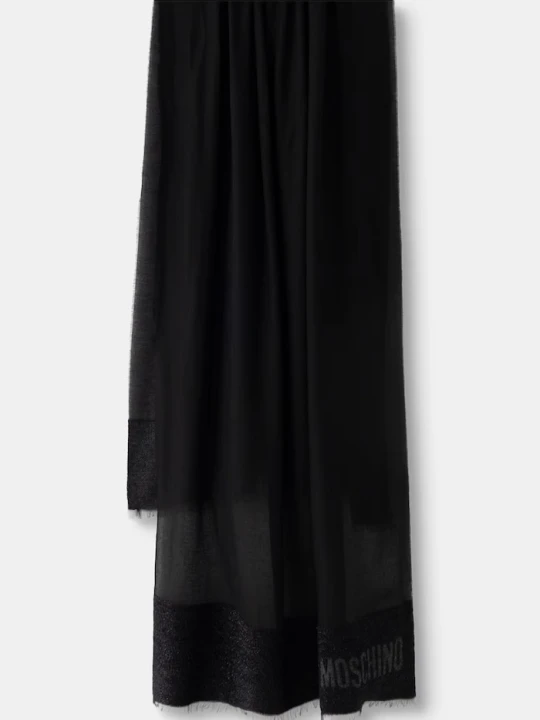 Zdjęcie produktu Moschino szalik czarny
