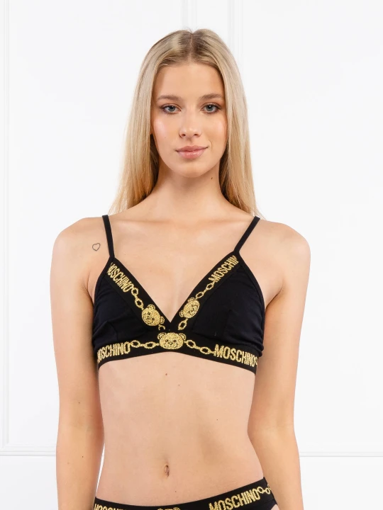 Zdjęcie produktu Moschino Underwear Biustonosz czarny