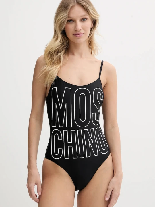 Zdjęcie produktu Moschino Underwear jednoczęściowy strój kąpielowy czarny
