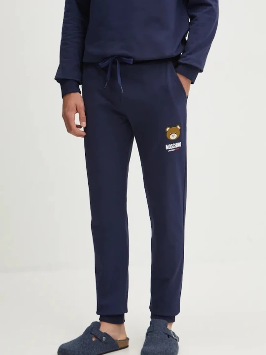Zdjęcie produktu Moschino Underwear spodnie lounge granatowy