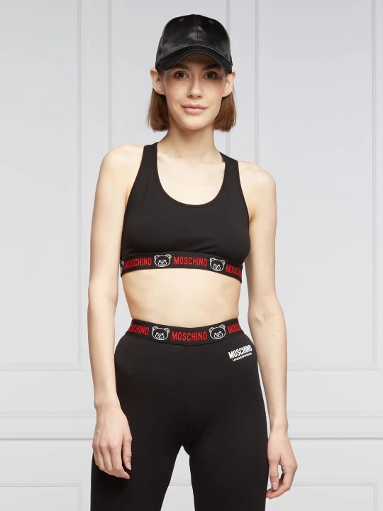 Zdjęcie produktu Moschino Underwear Top | Slim Fit czarny