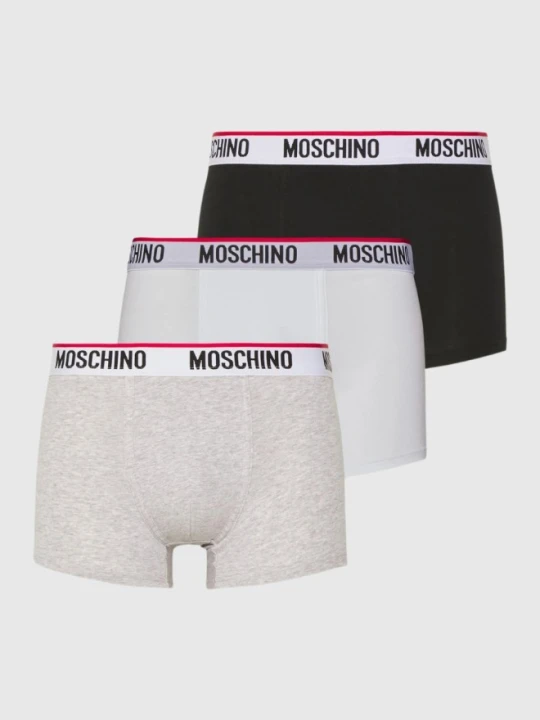 Zdjęcie produktu MOSCHINO Zestaw bokserek męskich 3 kolory, Rozmiar XL