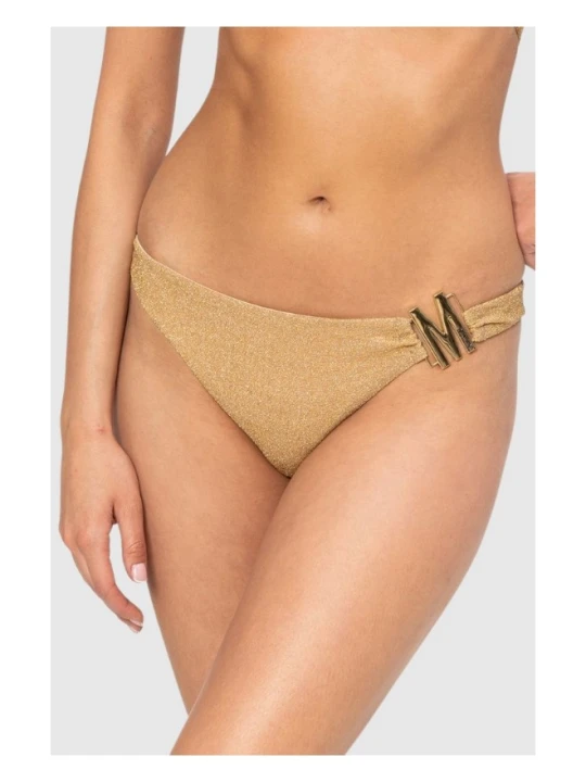 Zdjęcie produktu MOSCHINO Złoty dół od bikini, Rozmiar S