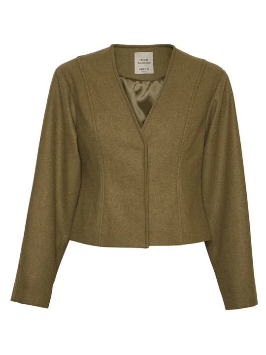 Zdjęcie produktu MOSS COPENHAGEN Blezer "Isabelle" w kolorze khaki rozmiar: M
