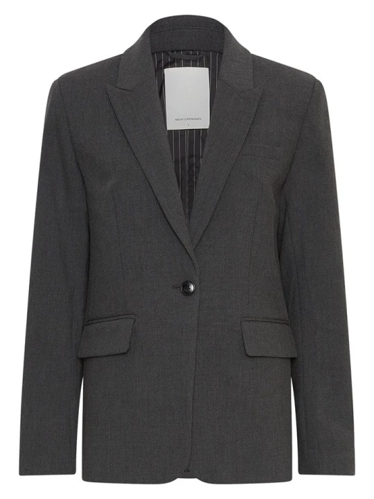 Zdjęcie produktu MOSS COPENHAGEN Blezer "Jayden" w kolorze szarym rozmiar: L