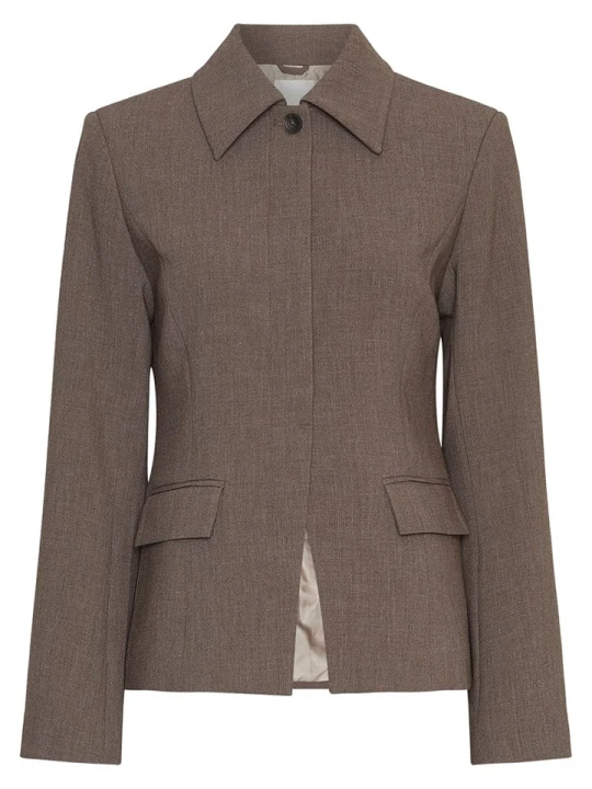 Zdjęcie produktu MOSS COPENHAGEN Blezer "Rosina" w kolorze szarobrązowym rozmiar: L