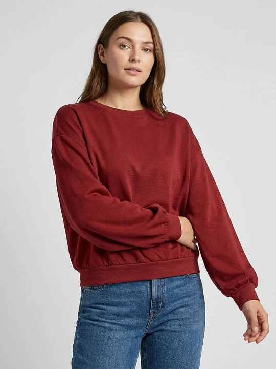 Zdjęcie produktu MOSS COPENHAGEN Bluza "Brionna" w kolorze bordowym rozmiar: S / M