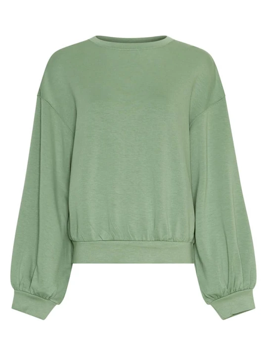 Zdjęcie produktu MOSS COPENHAGEN Bluza "Brionna" w kolorze zielonym rozmiar: L / XL