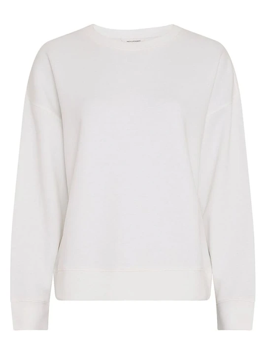 Zdjęcie produktu MOSS COPENHAGEN Bluza "Ima Q" w kolorze białym rozmiar: M / L