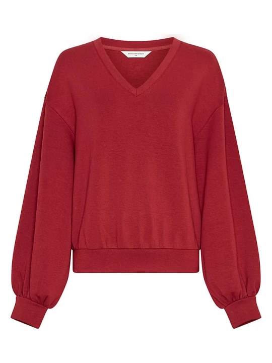 Zdjęcie produktu MOSS COPENHAGEN Bluza w kolorze bordowym rozmiar: XS / S