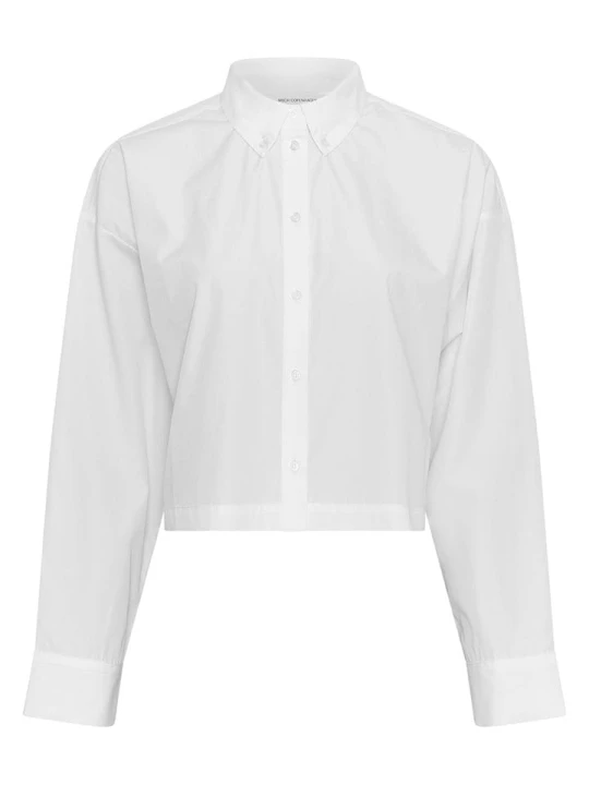 Zdjęcie produktu MOSS COPENHAGEN Bluzka "Liene" w kolorze białym rozmiar: XS/S