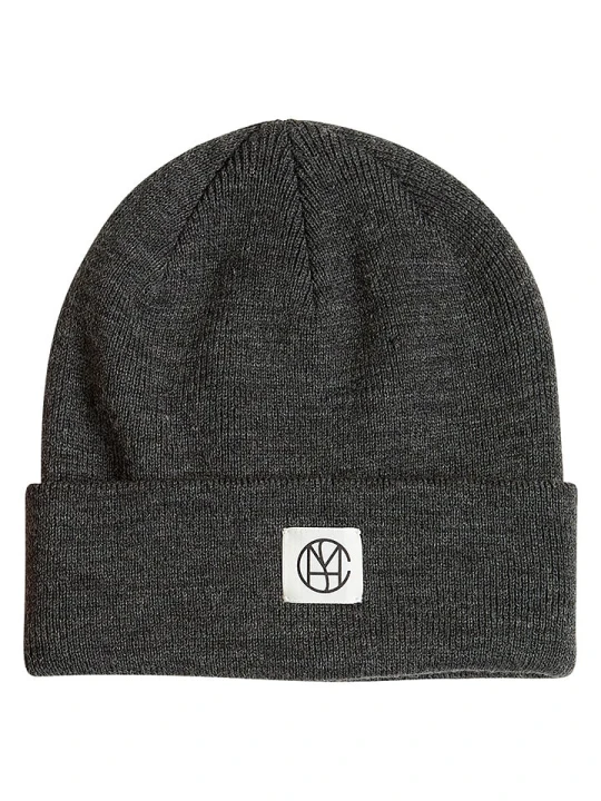 Zdjęcie produktu MOSS COPENHAGEN Czapka beanie "Mojo" w kolorze antracytowym rozmiar: onesize