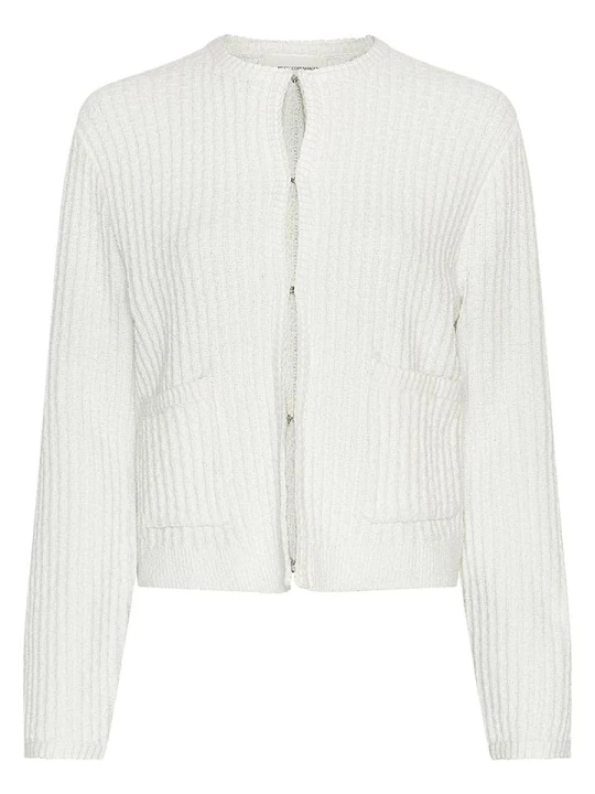 Zdjęcie produktu MOSS COPENHAGEN Kardigan "Gillie" w kolorze białym rozmiar: M / L